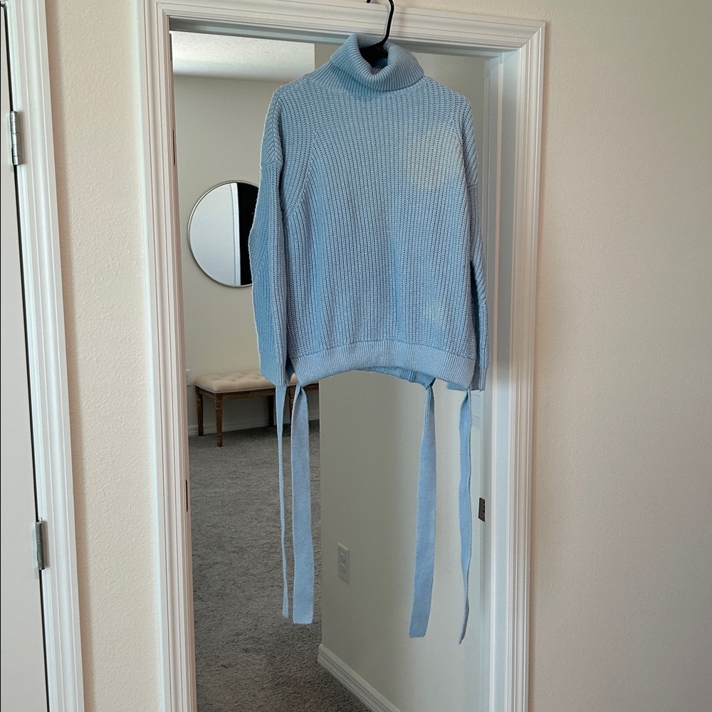 Jason Wu Sky Blue Knit Sweater